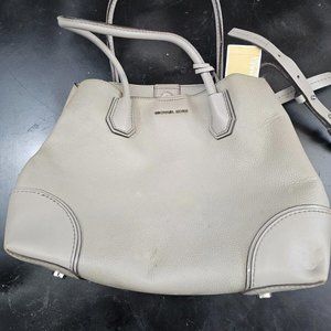 michael kors bag women Used.                       Gray/Silver Zip Tote $299 Tag